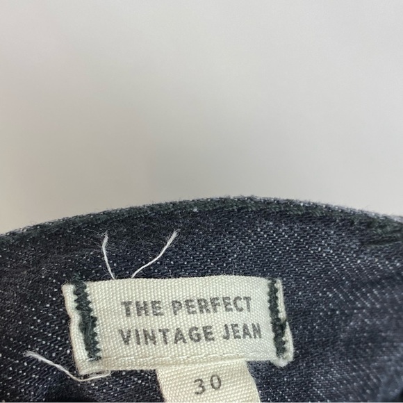 Madewell Perfect Vintage Jean in Roxstone Wash: Knee-Rip Edition 30 cropped - Picture 5 of 14